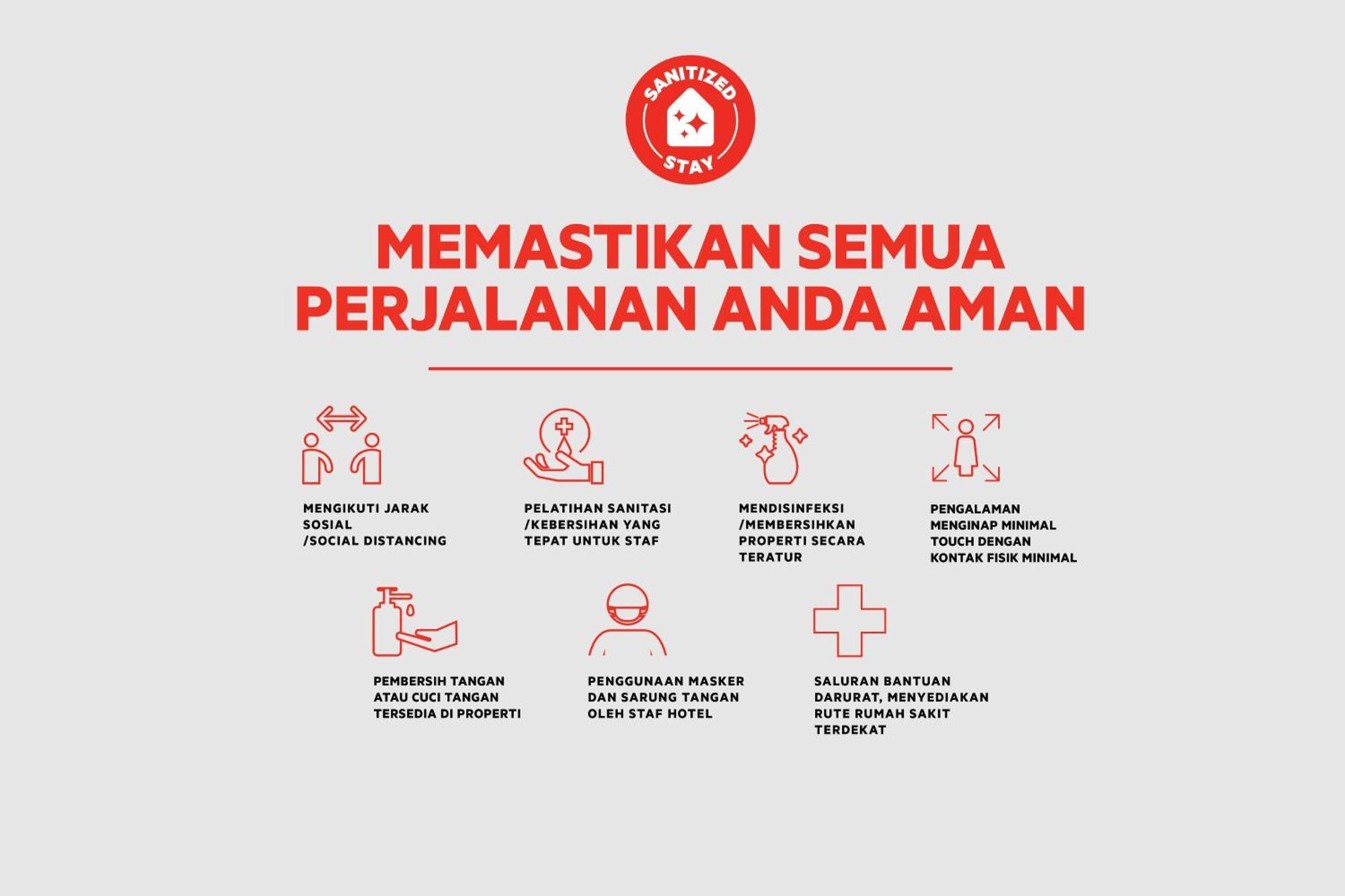 Vaccinated Staff - OYO 1626 Alena Residence Yogyakarta Exterior foto